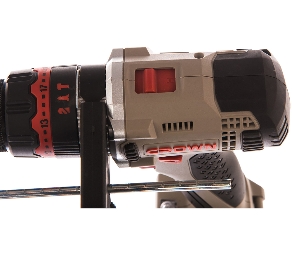 Mașină de înșurubat cu acumulator CROWN CT21075HMX-4 BMC 20V 2Ah photo 2