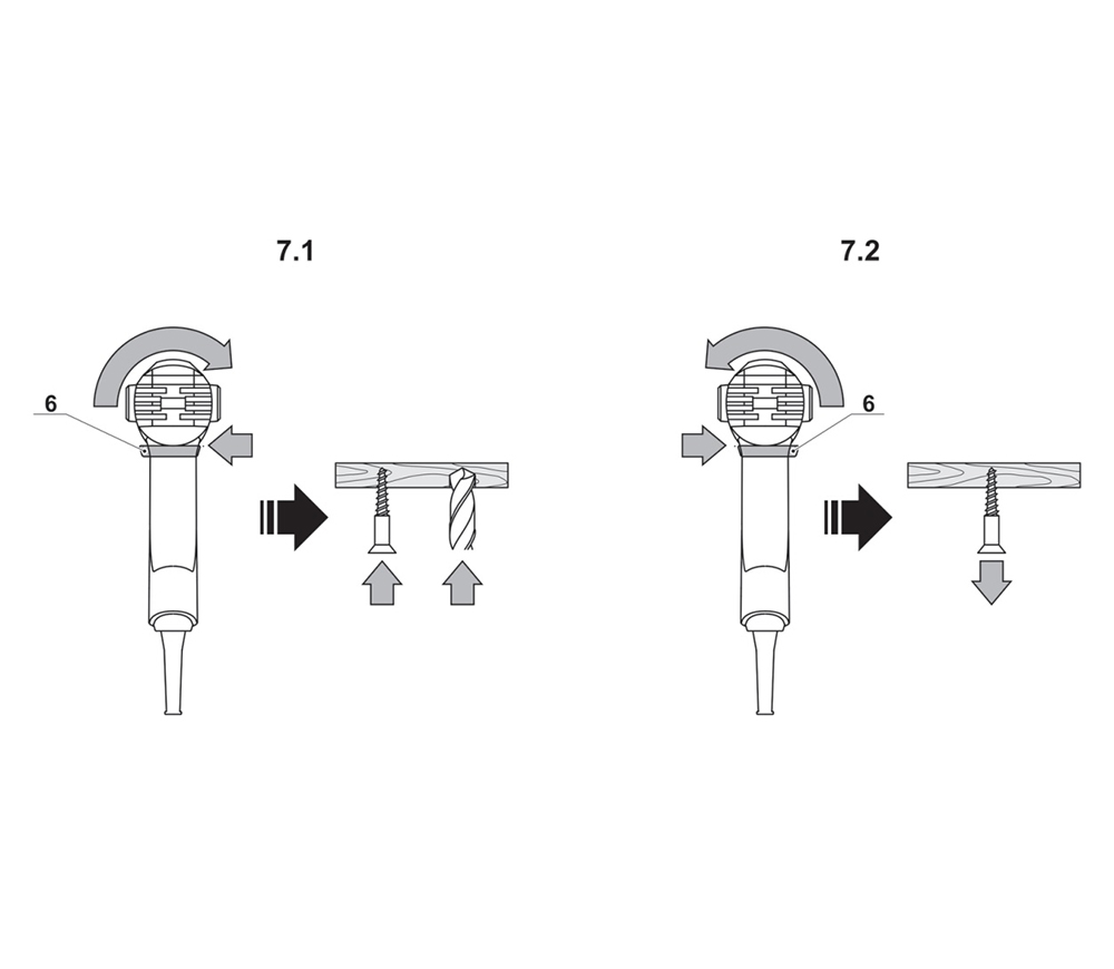 Шуруповерт CROWN CT10152F 420вт photo 5