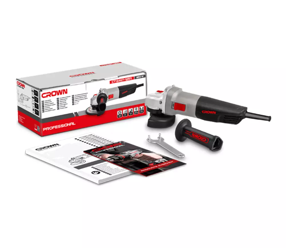 Polizor unghiular CROWN CT13497-125R 860w 125mm photo 1
