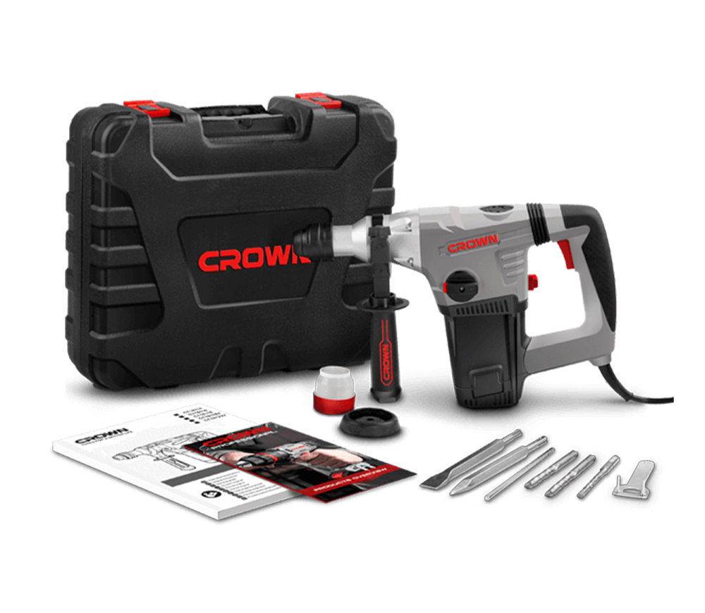 Ciocan rotopercutor CROWN CT18116 BMC 1050w SDS-PLUS photo 10