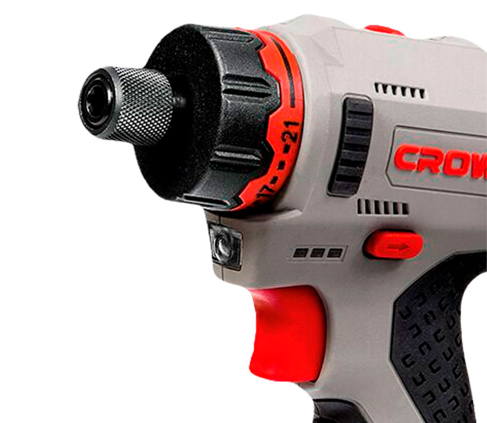 Mașină de înșurubat cu acumulator CROWN CT21072HBX-2 BMC 12V 2Ah photo 2