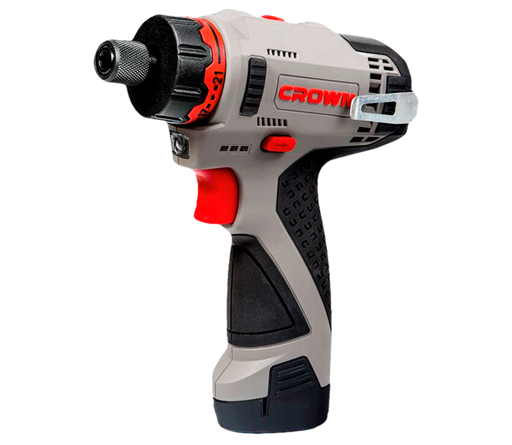 Mașină de înșurubat cu acumulator CROWN CT21072HBX-2 BMC 12V 2Ah photo