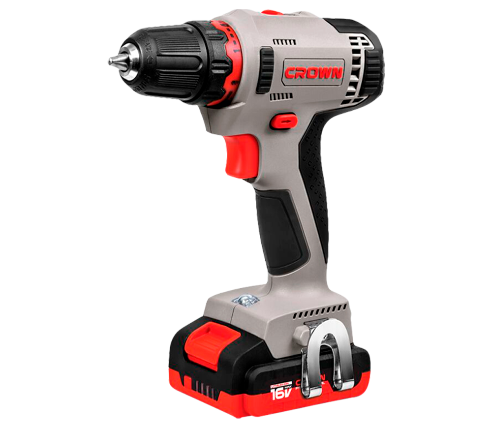 Mașină de înșurubat cu acumulator CROWN CT21082H-2 BMC 16V 2Ah photo