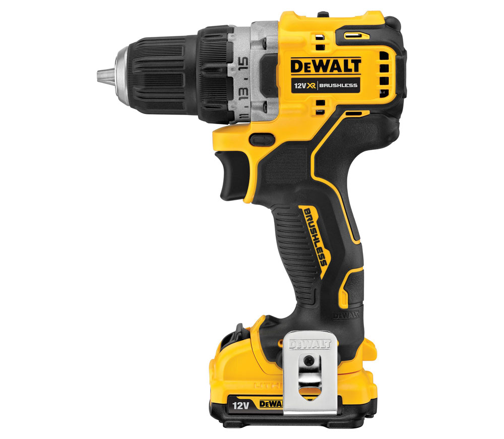Mașină de înșurubat cu acumulator DEWALT DCD701D2-QW 12V 2Ah photo 0