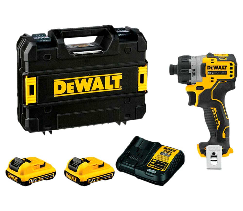 Шуруповерт аккумуляторный DEWALT DCF601D2 10.8В 2.0Ач photo
