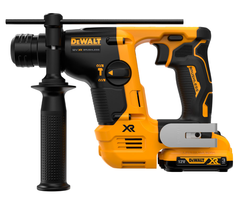 Перфоратор аккумуляторный DEWALT DCH072L2-QW 1.2Дж 12В 3Ач photo 1