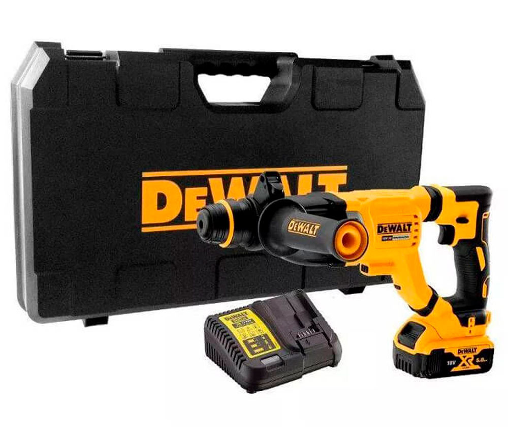 Перфоратор аккумуляторный DEWALT DCH263P1-QW 3Дж 18В 5Ач photo 3