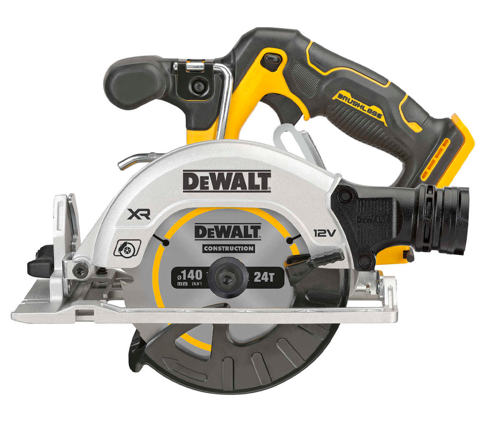 Дисковая пила аккумуляторная (без аккумуляторов) DEWALT DCS512NT-XJ 140мм 12В photo 0