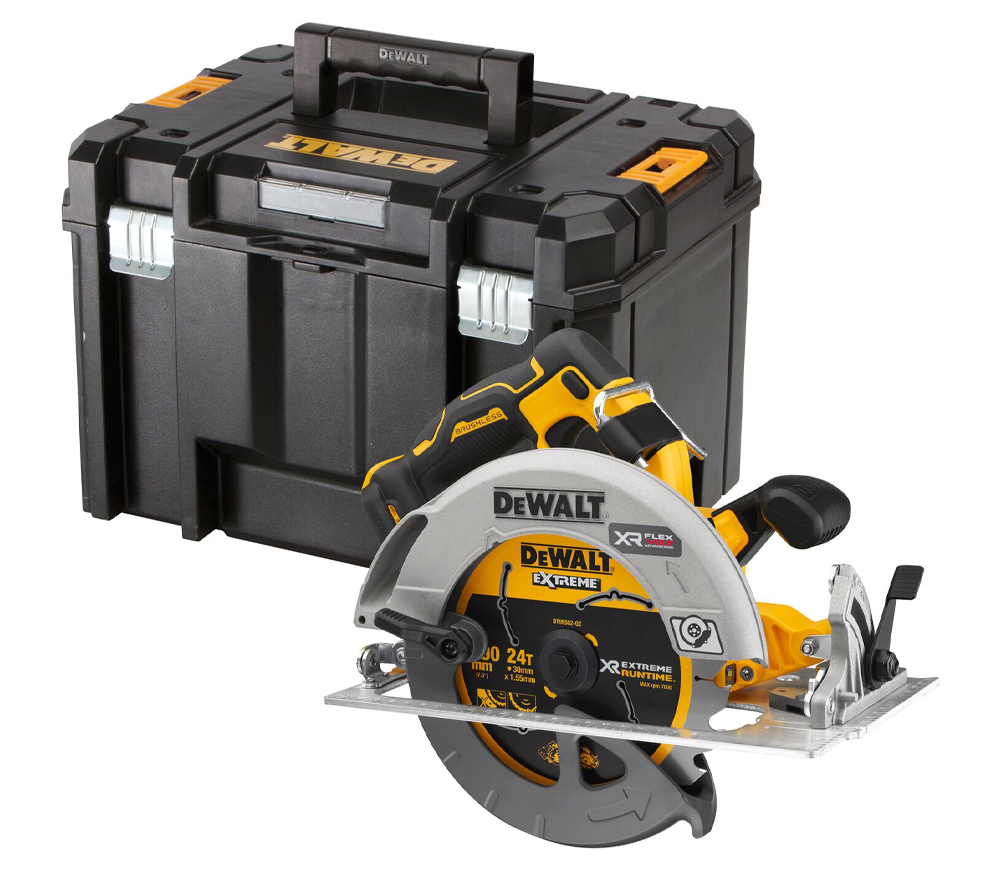 Дисковая пила аккумуляторная (без аккумуляторов) DEWALT DCS573NT 190мм 54В photo 1