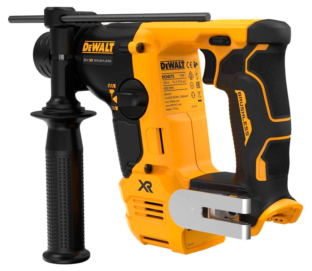 Перфоратор аккумуляторный (без аккумуляторов) DEWALT DCH072NT-XJ 1.1Дж 12В photo 1
