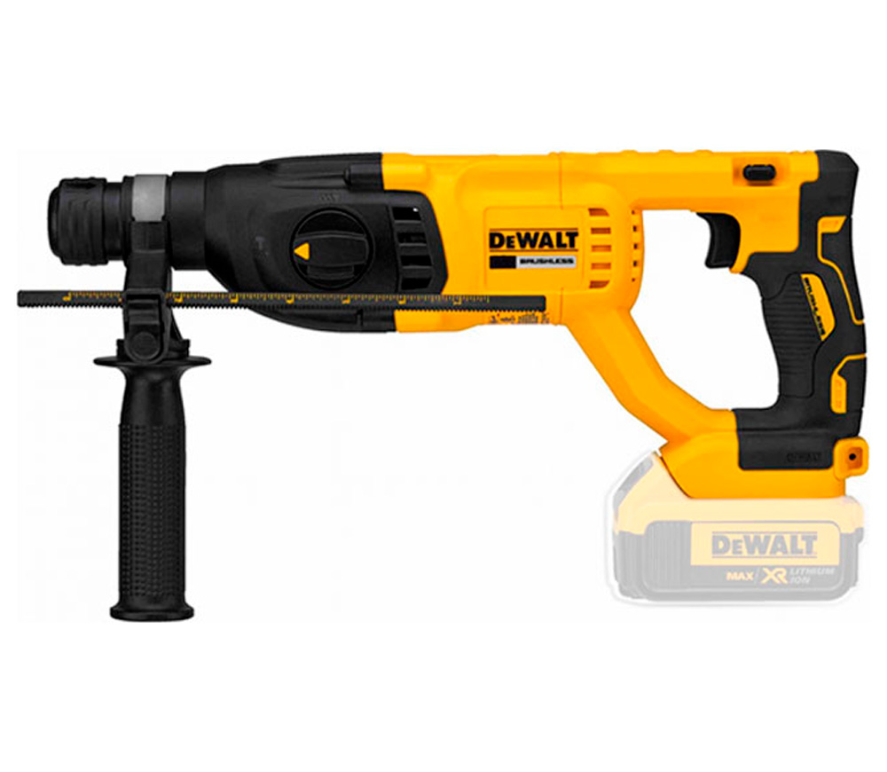 Перфоратор аккумуляторный DEWALT DCH133M1-QW 2.6Дж 18В 4Ач photo 6