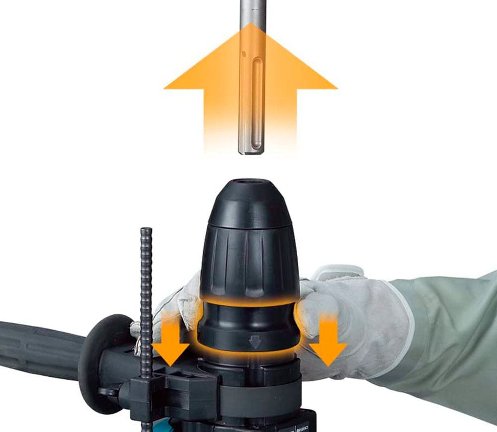 Перфоратор MAKITA HR4002 1050вт SDS-MAX photo 7