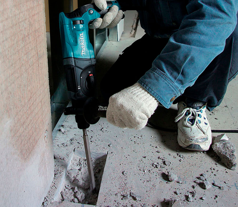 Перфоратор MAKITA HR2470 780вт SDS-PLUS photo 7