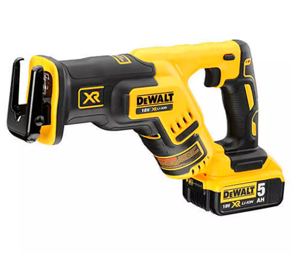 Сабельная пила аккумуляторная DEWALT DCS367P2 18В 5Ач photo 1