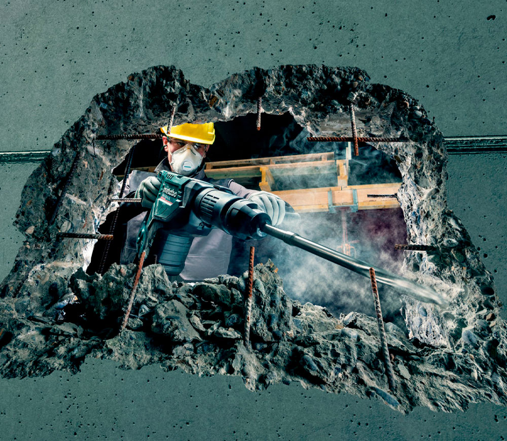 Перфоратор METABO KHEV8-45 BL 1500вт SDS-MAX photo 3