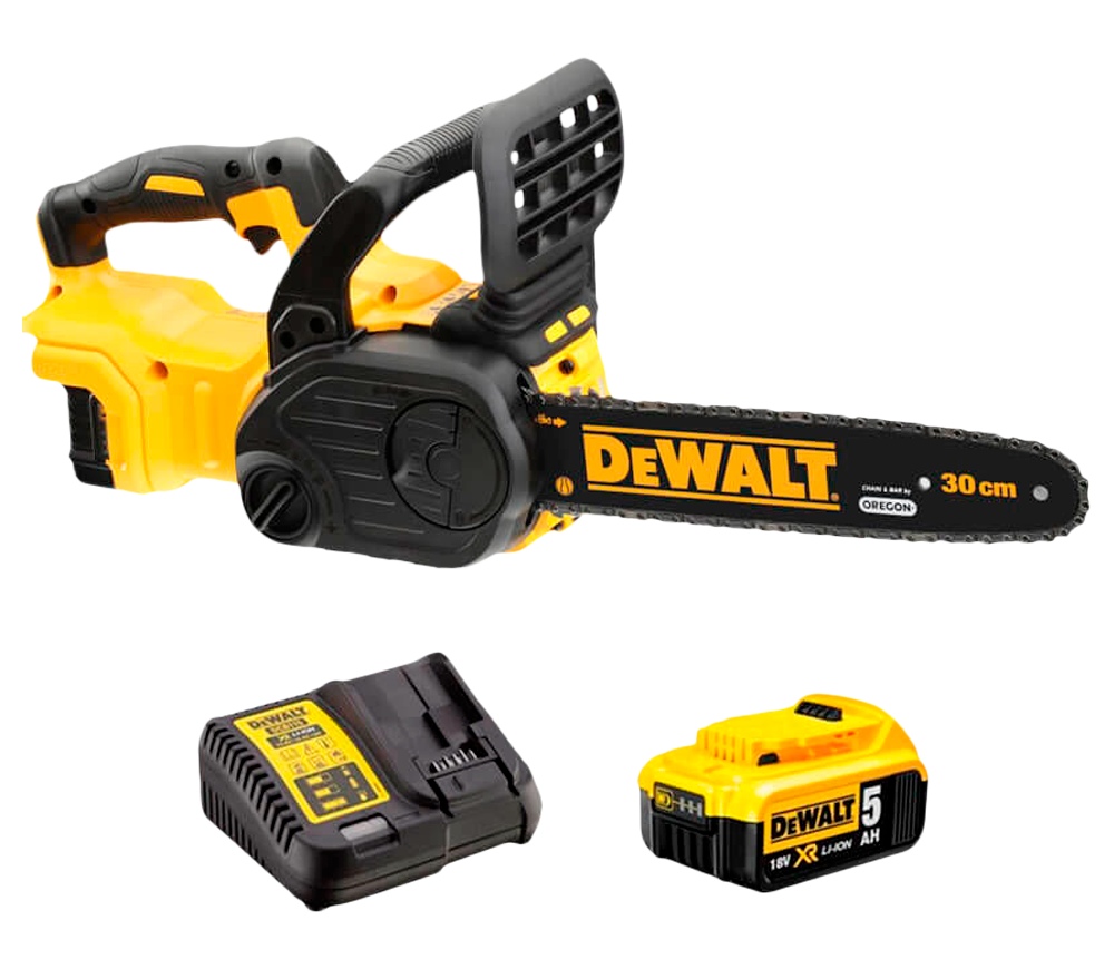 Цепная пила аккумуляторная DEWALT DCM565P1 300мм 18В 5Ач photo