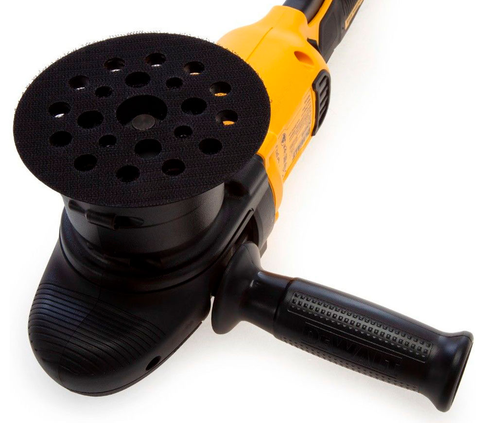 Полировальная машина аккумуляторная DEWALT DCM848P2 125мм 18В 5Ач photo 3
