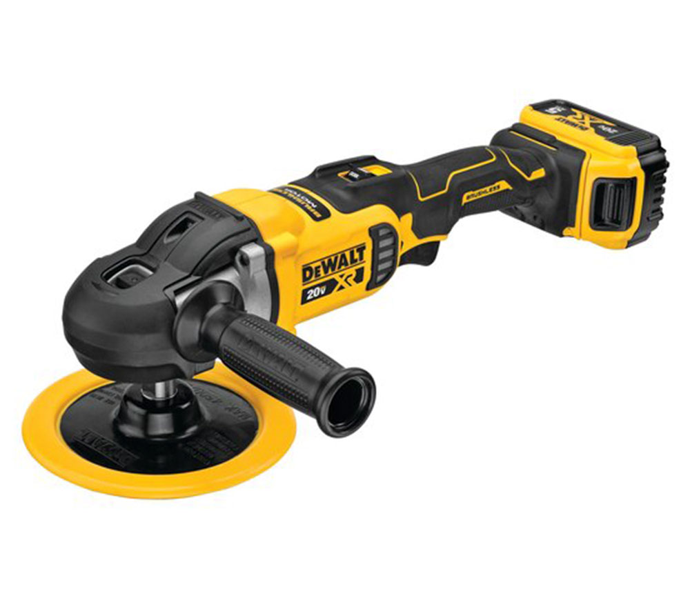 Полировальная машина аккумуляторная DEWALT DCM849P2  18В 5Ач photo 2