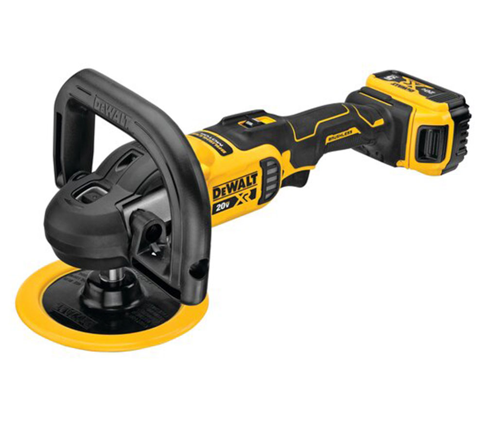Полировальная машина аккумуляторная DEWALT DCM849P2  18В 5Ач photo 3