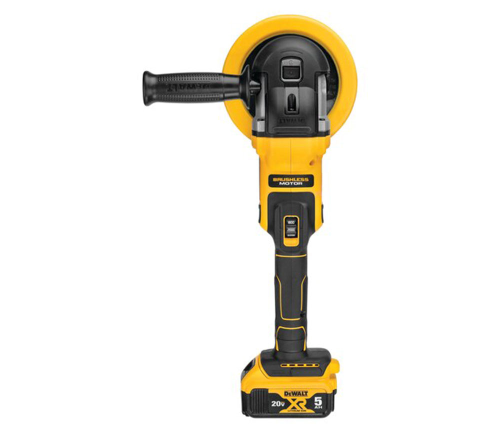 Полировальная машина аккумуляторная DEWALT DCM849P2  18В 5Ач photo 4