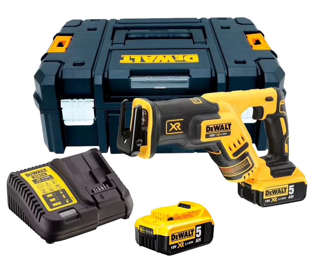 Сабельная пила аккумуляторная DEWALT DCS367P2 18В 5Ач photo
