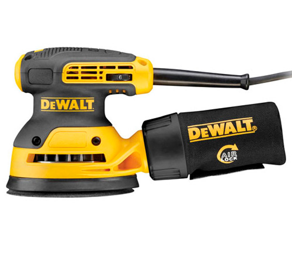 Шлифмашина эксцентриковая DEWALT DWE6423-QS 280вт 125мм photo 1