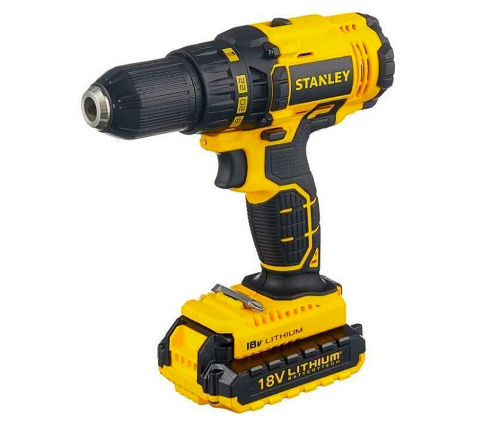 Mașină de înșurubat cu acumulator STANLEY SCD20S2K 18V 1.5Ah photo 0