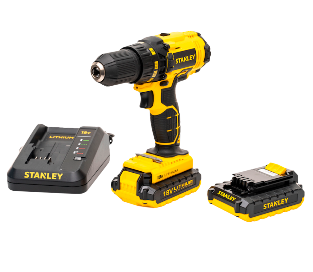 Mașină de înșurubat cu acumulator STANLEY SCD20S2K 18V 1.5Ah photo