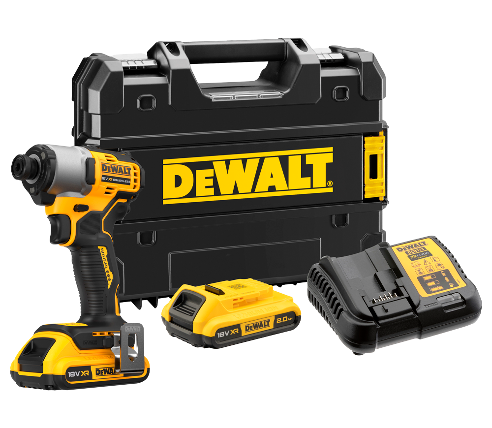 Шуруповерт аккумуляторный DEWALT DCF840D2T-QW 18В 2.0Ач photo