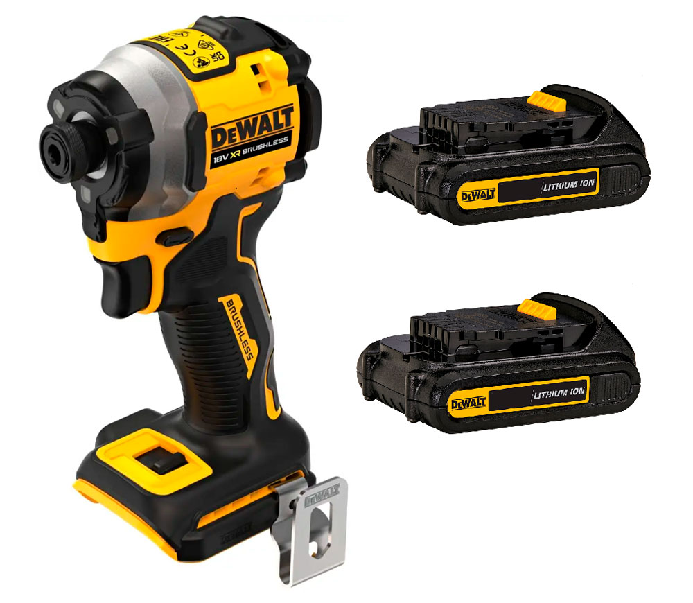 Шуруповерт аккумуляторный DEWALT DCF850D2T-QW 18В 2.0Ач photo 0