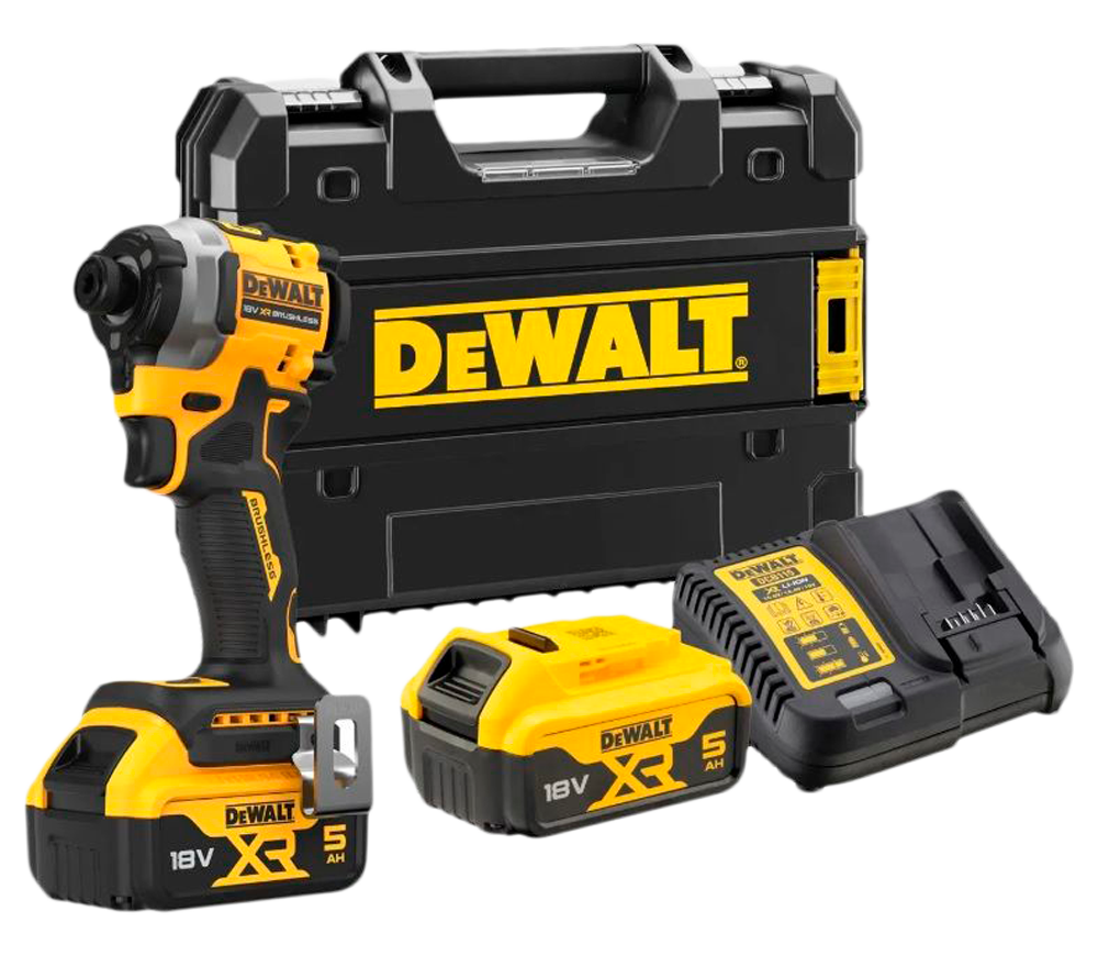 Шуруповерт аккумуляторный DEWALT DCF850P2T-QW 18В 5Ач photo