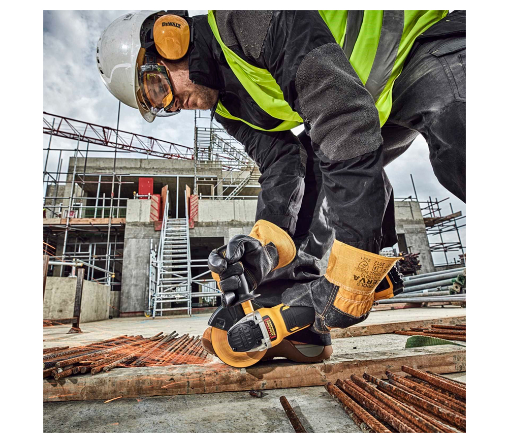 Угловая шлифмашина аккумуляторная (без аккумуляторов) DEWALT DCG406N-XJ 125мм 18В photo 3