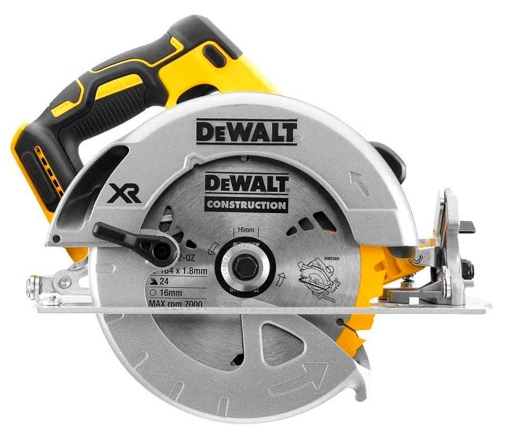 Дисковая пила аккумуляторная (без аккумуляторов) DEWALT DCS570NT 184мм 18В photo 0