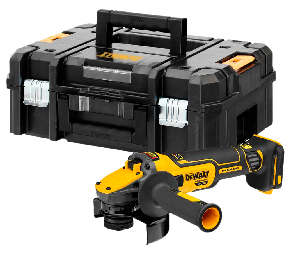 Угловая шлифмашина аккумуляторная (без аккумуляторов) DEWALT DCG409NT-XJ 125мм 18В photo