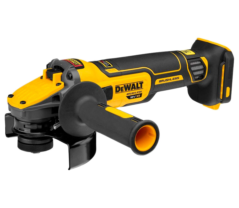 Угловая шлифмашина аккумуляторная (без аккумуляторов) DEWALT DCG409NT-XJ 125мм 18В photo 0