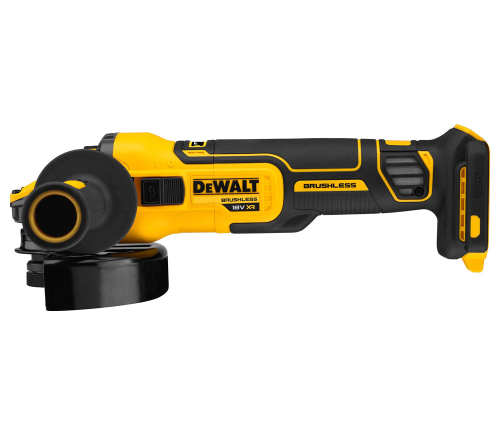 Угловая шлифмашина аккумуляторная (без аккумуляторов) DEWALT DCG409NT-XJ 125мм 18В photo 1