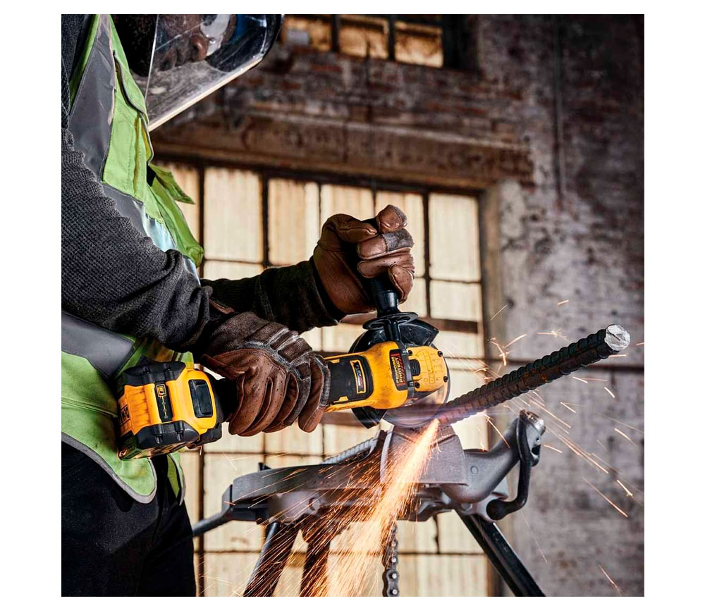 Угловая шлифмашина аккумуляторная (без аккумуляторов) DEWALT DCG409NT-XJ 125мм 18В photo 4