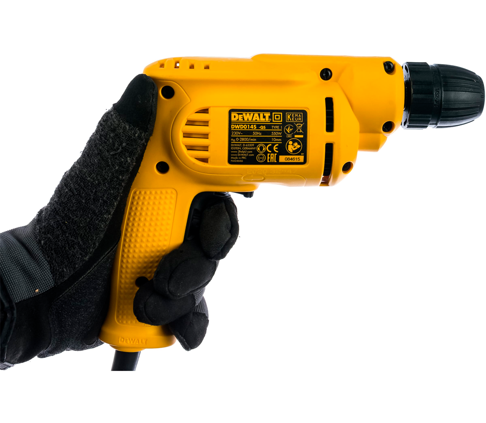Mașină de găurit DEWALT DWD014S 550w photo 3