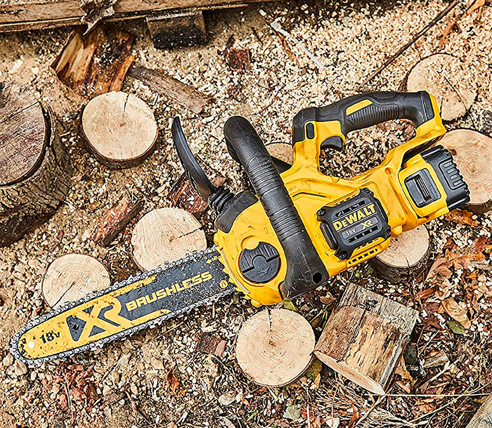 Цепная пила аккумуляторная (без аккумуляторов) DEWALT DCM565N 300мм 18В photo 5