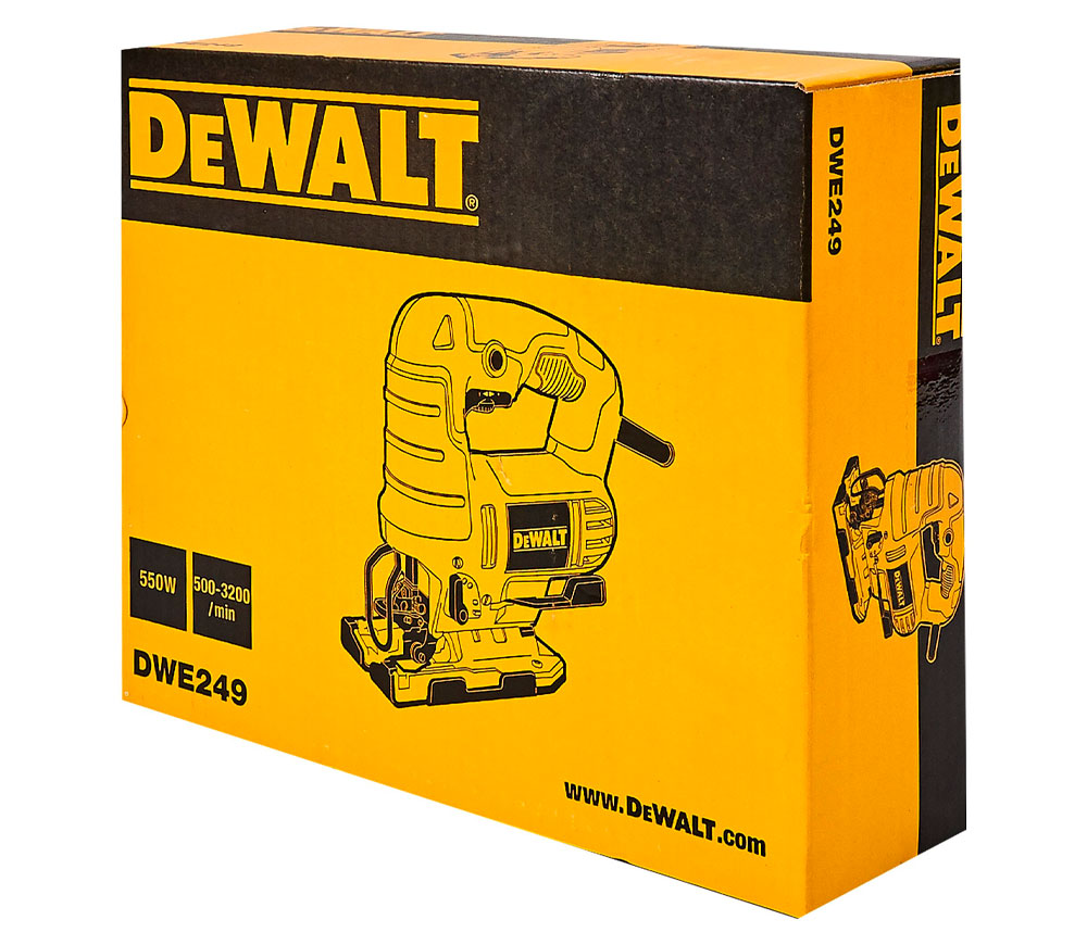 Лобзик DEWALT DWE249 550вт photo 4