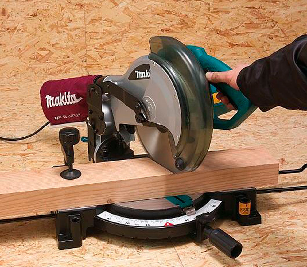 Торцовочная пила MAKITA MLS100N 1500вт 255мм photo 3