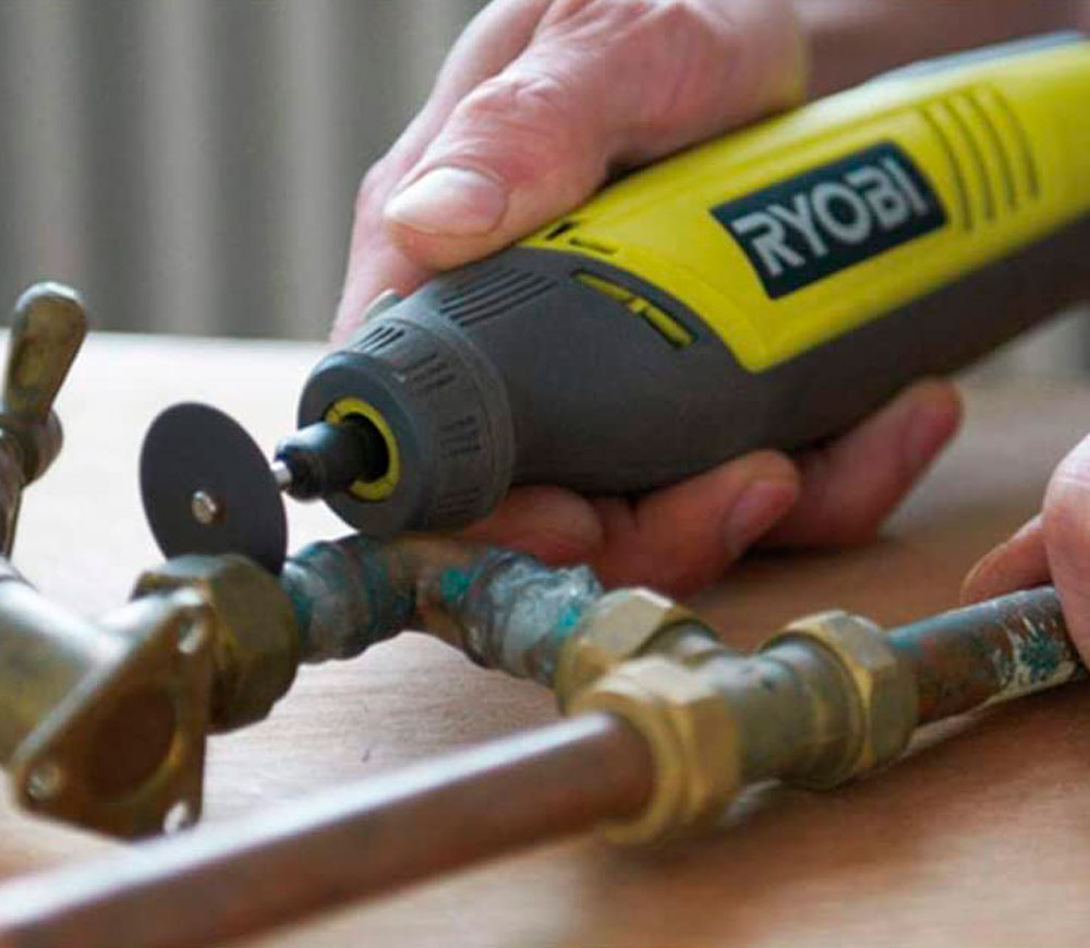 Шлифмашина прямая Ryobi EHT150V 150вт photo 10