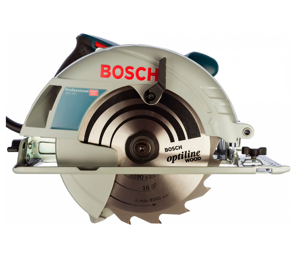 Дисковая пила BOSCH GKS190 1400вт 190мм photo 1