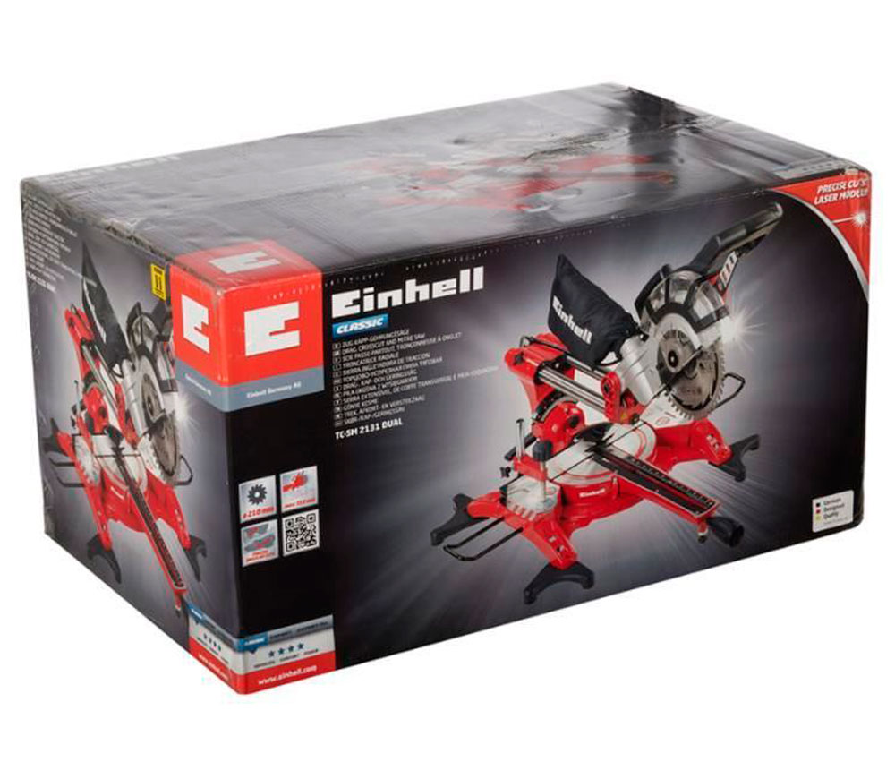 Торцовочная пила Einhell TH-SM 2131/1 (43.003.90) 1500вт 210мм photo 7