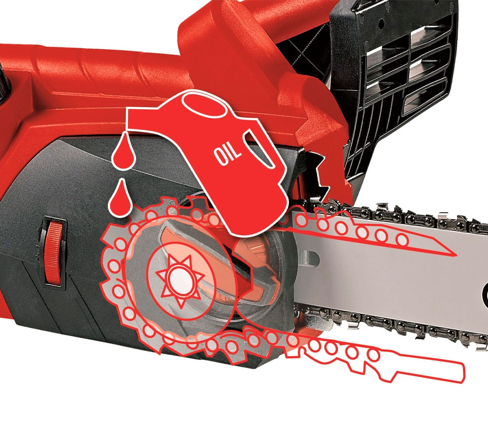 Цепная пила электрическая EINHELL GE-EC 2240 2200вт 406мм photo 2