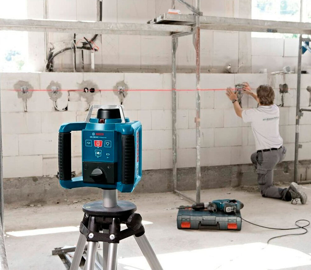 Лазерный уровень BOSCH GRL 300HV 2луча 300m photo 4