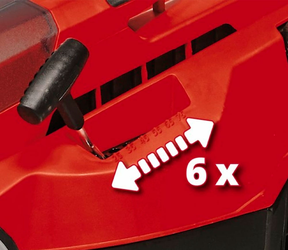 Газонокосилка аккумуляторная (без аккумуляторов) EINHELL GE-CM 36/37 Li PXC SOLO 370мм 18В photo 6