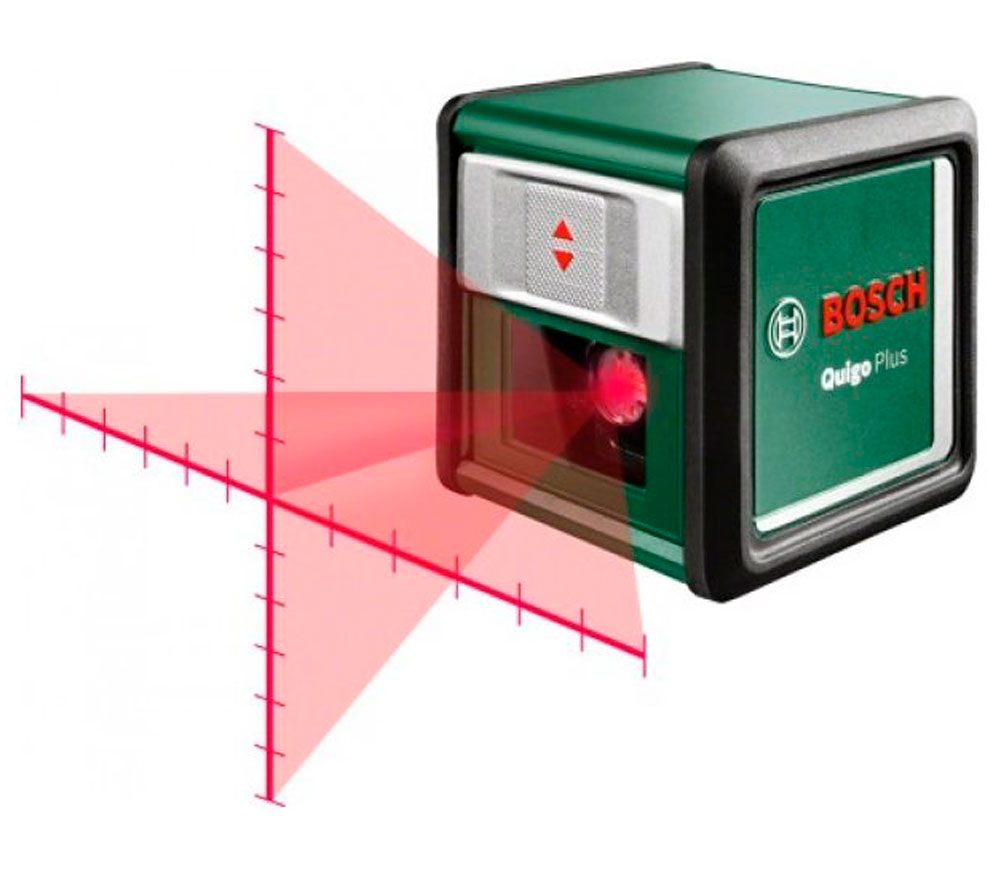 Лазерный уровень BOSCH Quigo Plus 2луча 10m photo 4