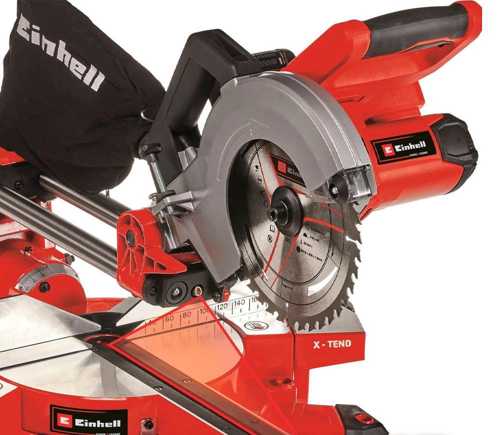 Торцовочная пила аккумуляторная Einhell TE-SM 36/210 XPWR SOLO 210мм photo 3