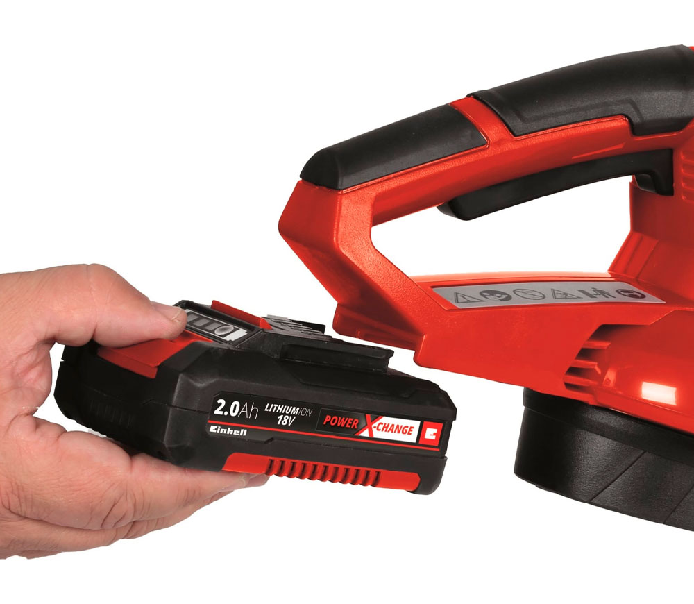 Воздуходувка аккумуляторная (без аккумуляторов) EINHELL GE-CL 18 Li e (34.335.32) 1750л/мин 18В photo 1